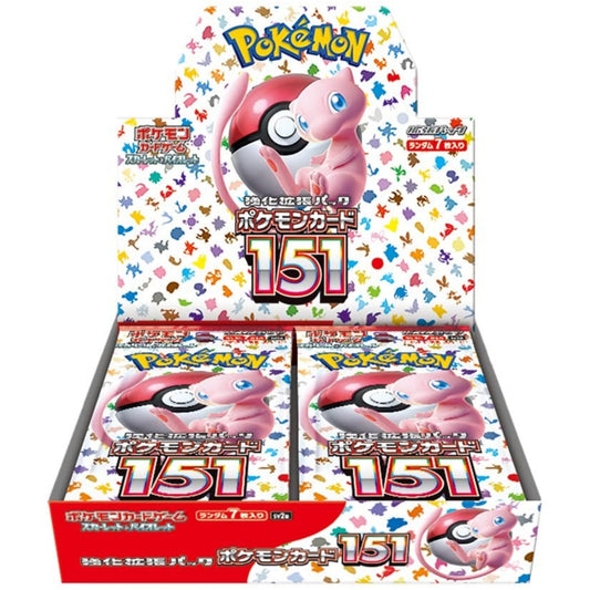 ポケモンカードゲーム　【SV2a】ポケモンカード151　BOX