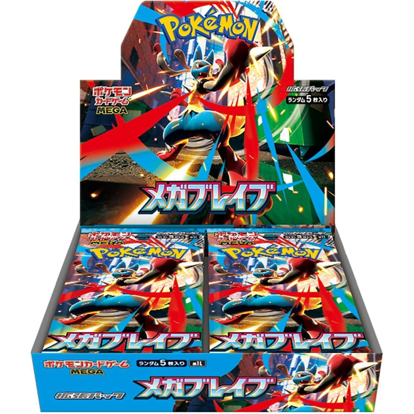 ポケモンカードゲーム　【M1L】メガブレイブ　BOX